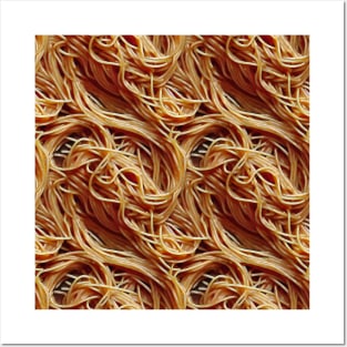 Spaghetti pasta Posters and Art